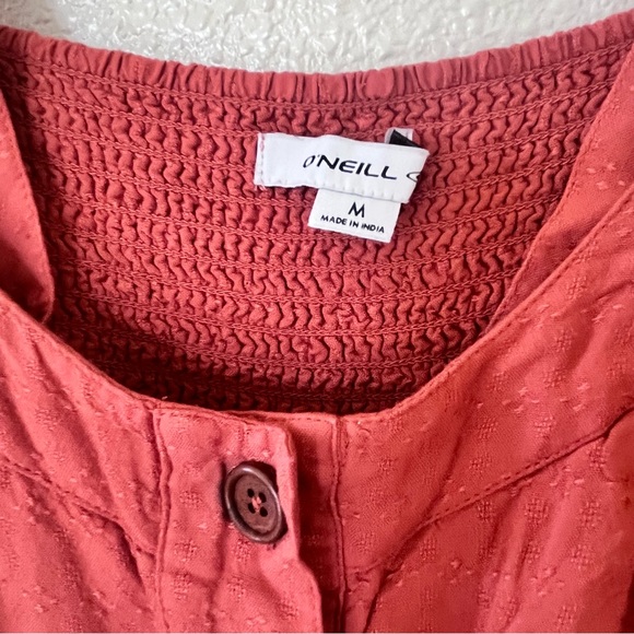 O'Neill Shawn Jumpsuit in Henna Rust Beachy Bohemian Size M - Picture 8 of 16